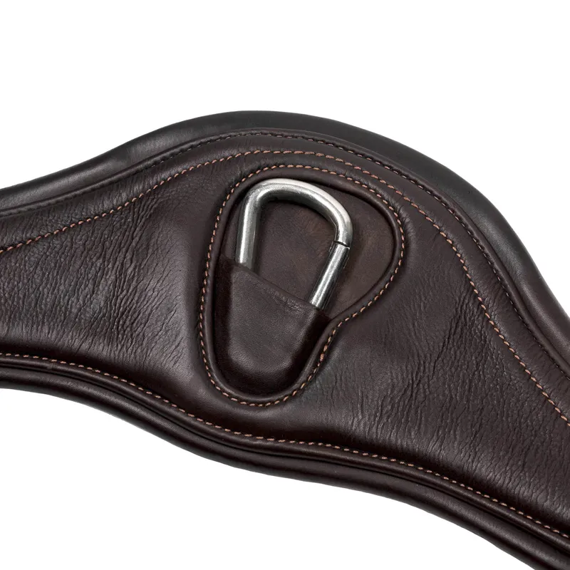 LeMieux Gel Tek Anatomic Curve Jumping Girth in Brown-5